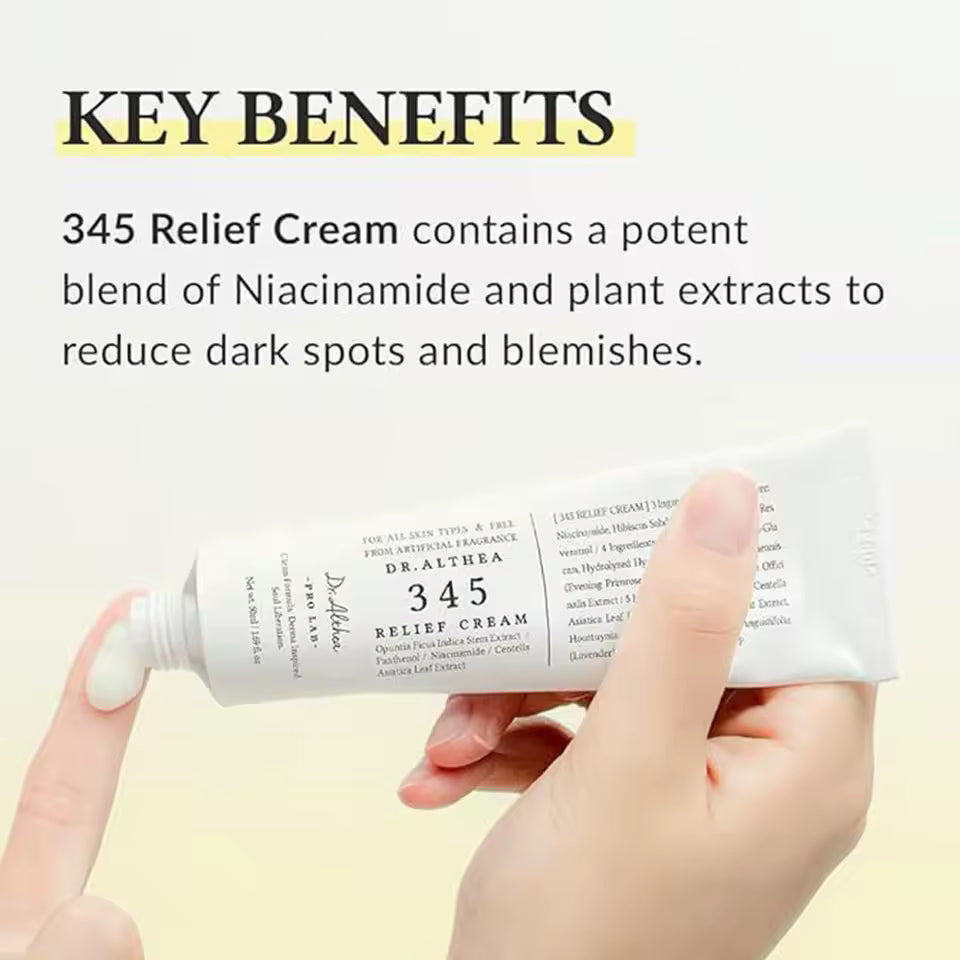 345 Relief Glow Cream